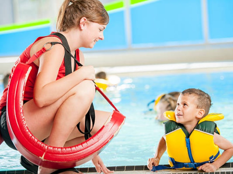 slowenische Thermalbad für Kinder bietet zahreichen  Aktivitäten im Wasser